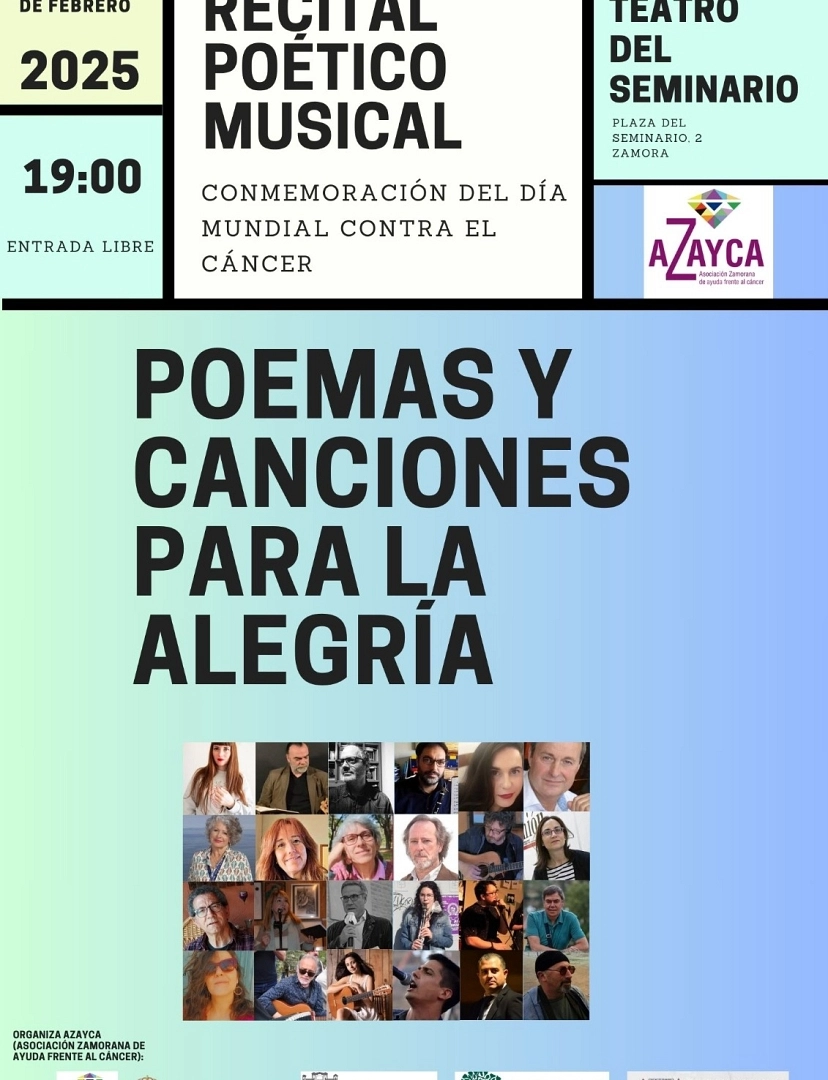 Poemas y canciones para la alegría